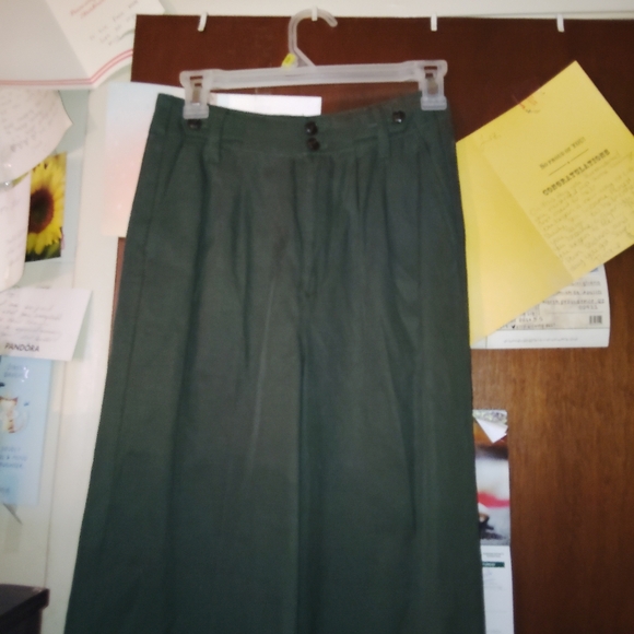 MADEWELL Drapey Pleated Wide Leg Pants XS - Picture 8 of 13